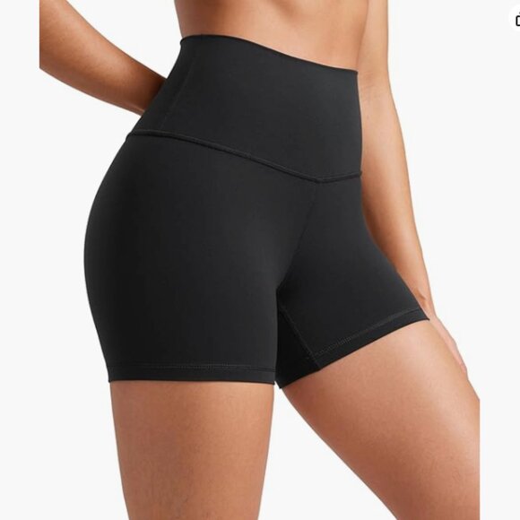 CRZ Yoga Butterluxe Yoga Shorts Black 3” Inseam - Picture 1 of 11